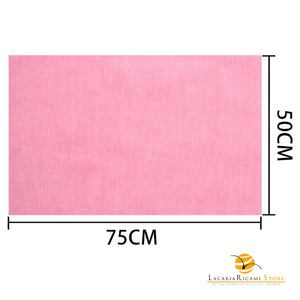 TELO In Tessuto Per BORSE - Colore: 50x75 - COTONE - ROSA - by LacariaRicami.Store