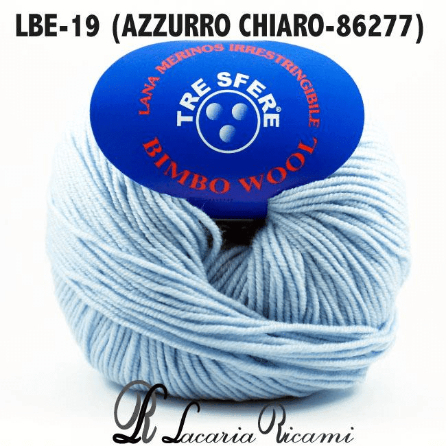 Lana BIMBO MERINOS EXTRAFINE - Tre Sfere - - LacariaRicami.Store