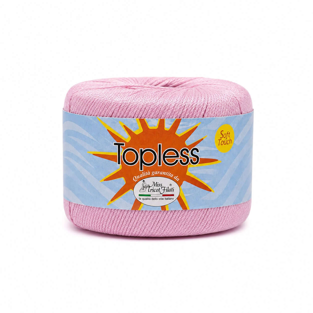 Cotone TOPLESS - Miss Tricot Filati - Colore: 02 - ROSA - by LacariaRicami.Store