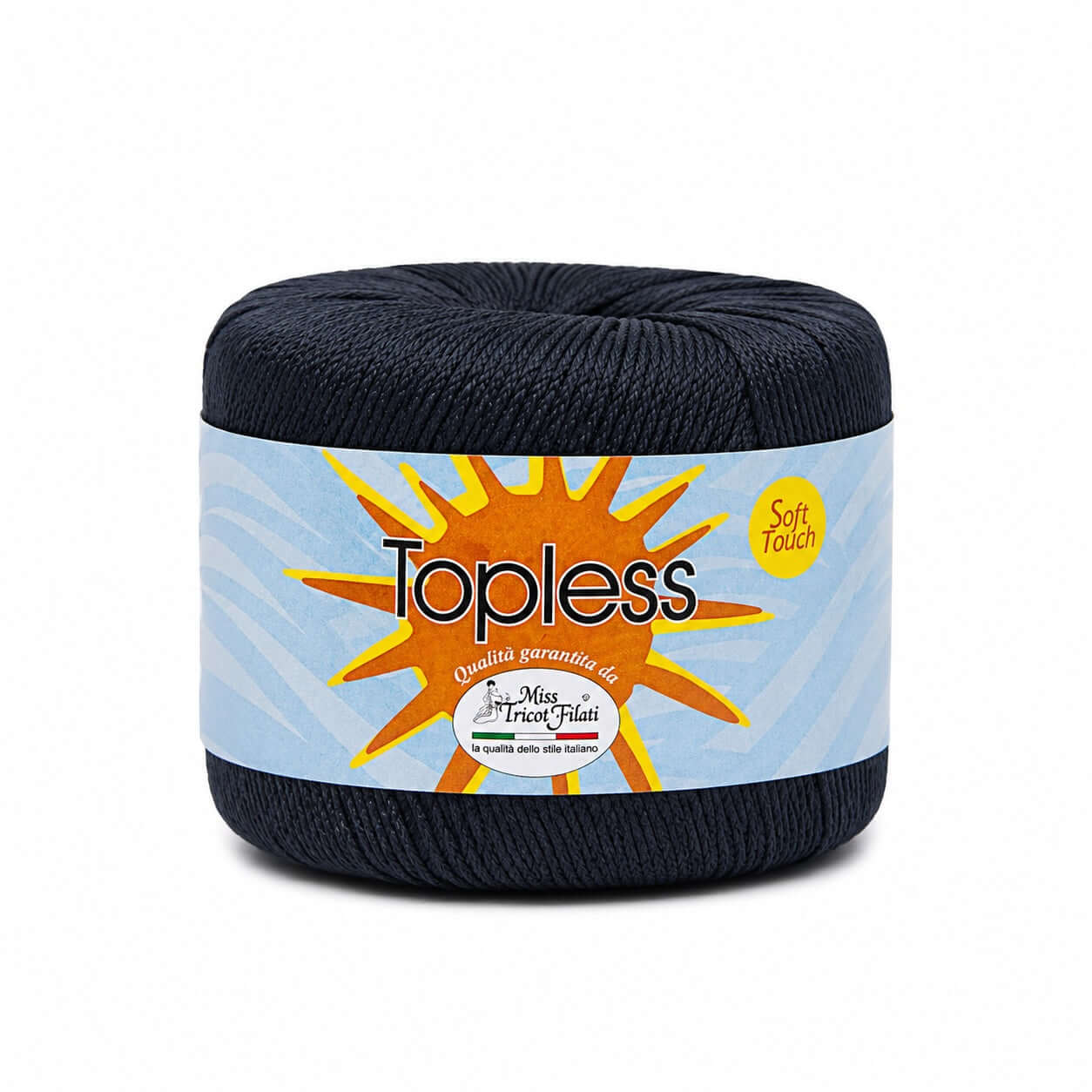 Cotone TOPLESS - Miss Tricot Filati - Colore: 12 - FUMO DI LONDRA - by LacariaRicami.Store