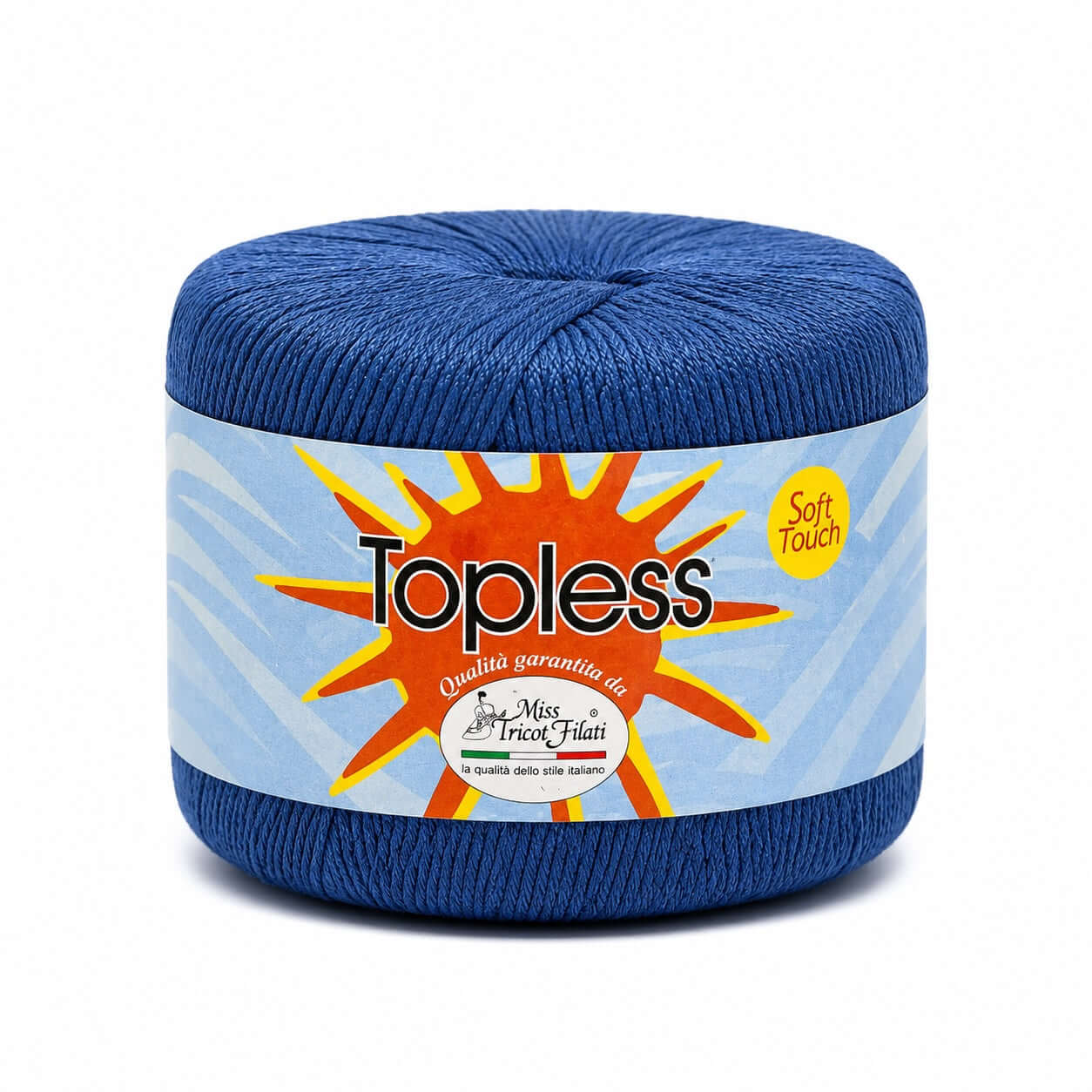 Cotone TOPLESS - Miss Tricot Filati - Colore: 20 - BLUETTE - by LacariaRicami.Store