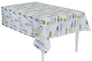 TOVAGLIA COTONE MEDITERRANEA X12 persone - Preziosa Home - - LacariaRicami.Store