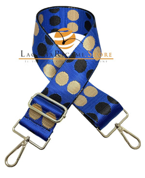 TRACOLLA COLORATA PER BORSA LARGA = 50 mm - - LacariaRicami.Store