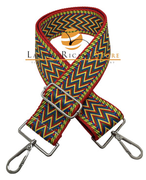 TRACOLLA COLORATA PER BORSA LARGA = 50 mm - - LacariaRicami.Store