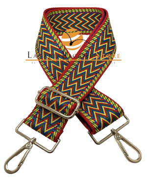 TRACOLLA COLORATA PER BORSA LARGA = 50 mm - - LacariaRicami.Store