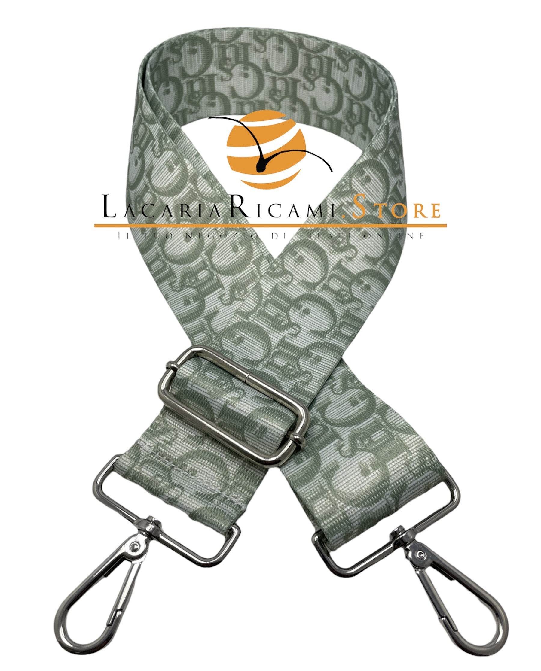 TRACOLLA COLORATA PER BORSA LARGA = 50 mm - - LacariaRicami.Store