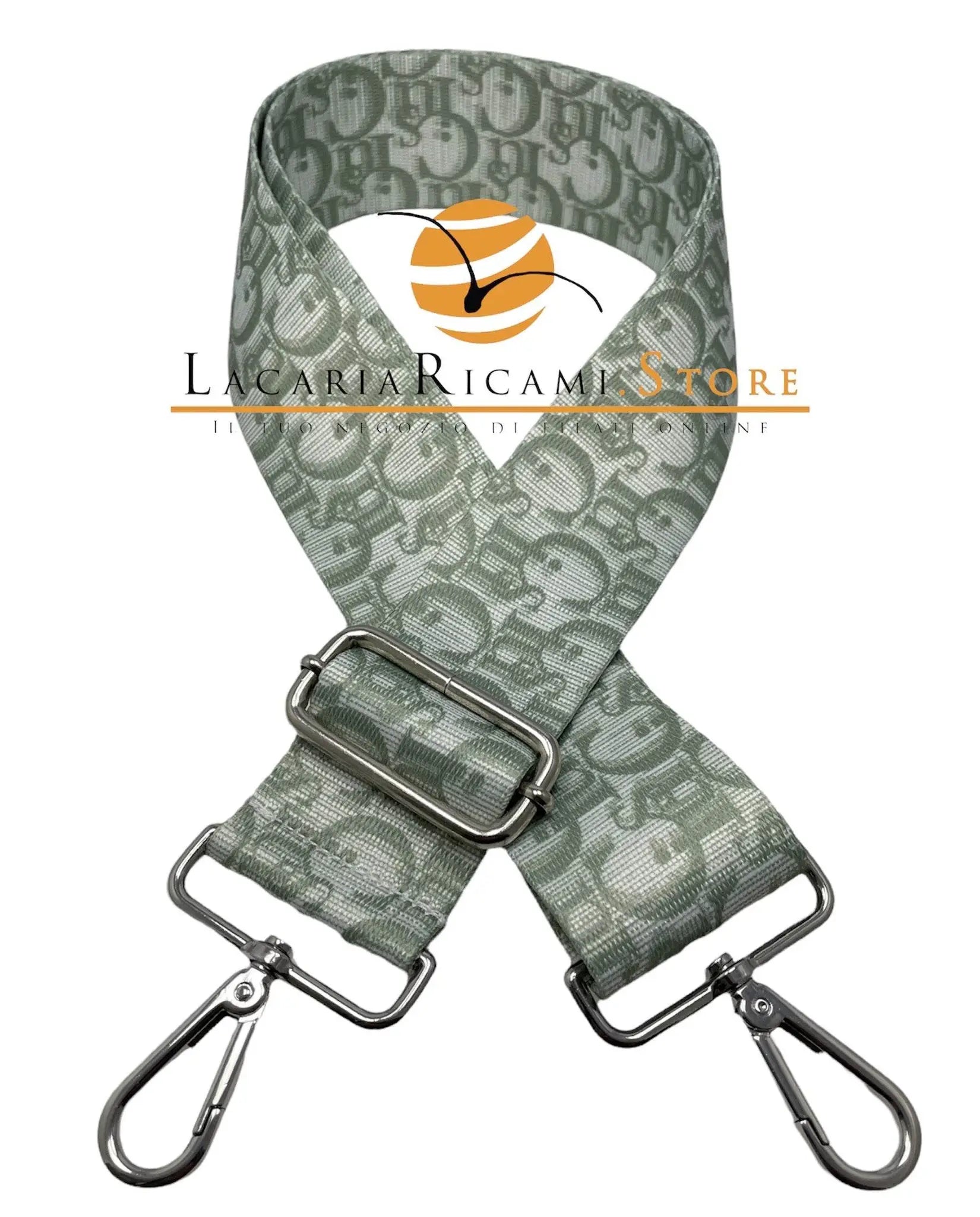 TRACOLLA COLORATA PER BORSA LARGA = 50 mm - - LacariaRicami.Store