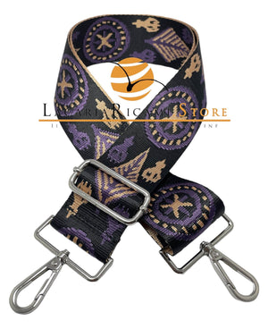 TRACOLLA COLORATA PER BORSA LARGA = 50 mm - - LacariaRicami.Store
