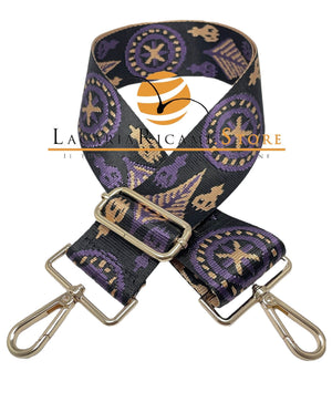 TRACOLLA COLORATA PER BORSA LARGA = 50 mm - - LacariaRicami.Store