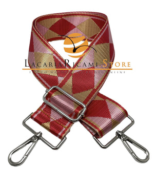 TRACOLLA COLORATA PER BORSA LARGA = 50 mm - - LacariaRicami.Store