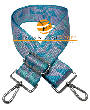 TRACOLLA COLORATA PER BORSA LARGA = 50 mm - - LacariaRicami.Store