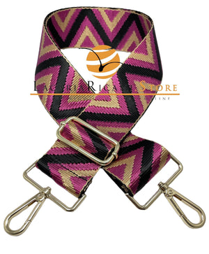 TRACOLLA COLORATA PER BORSA LARGA = 50 mm - - LacariaRicami.Store