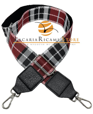 TRACOLLA COLORATA PER BORSA LARGA = 50 mm - - LacariaRicami.Store