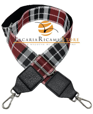 TRACOLLA COLORATA PER BORSA LARGA = 50 mm - - LacariaRicami.Store
