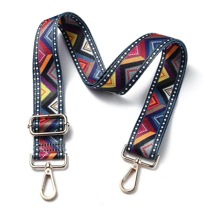 TRACOLLA COLORATA PER BORSA LARGA = 38 mm - - LacariaRicami.Store