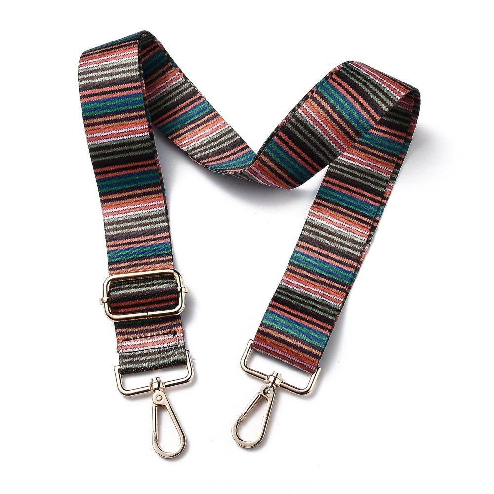 TRACOLLA COLORATA PER BORSA LARGA = 38 mm - - LacariaRicami.Store