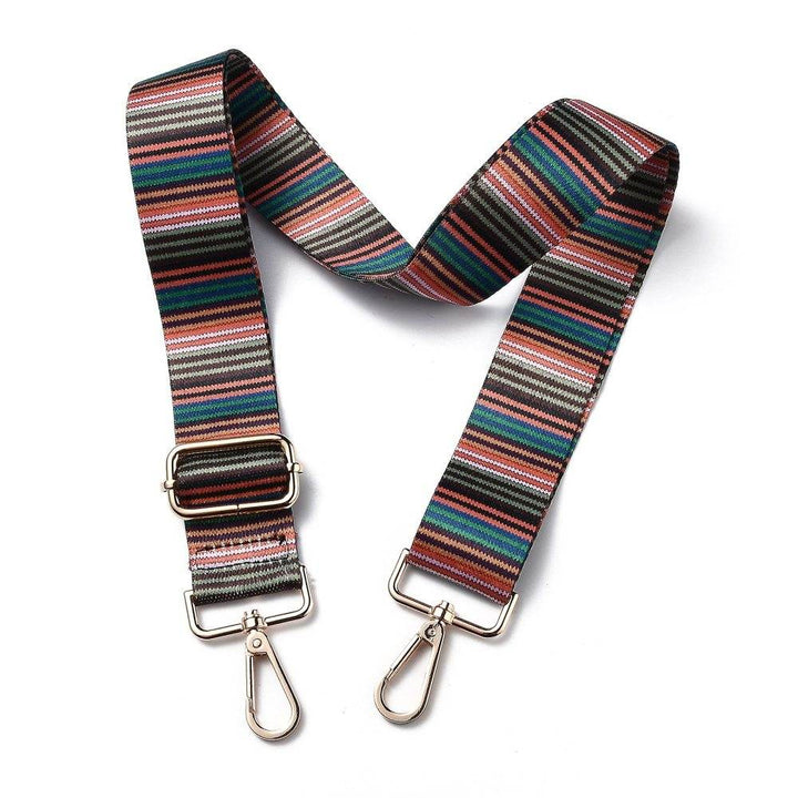 TRACOLLA COLORATA PER BORSA LARGA = 38 mm - - LacariaRicami.Store