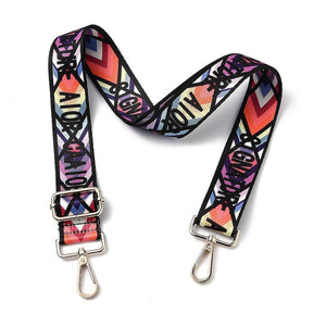 TRACOLLA COLORATA PER BORSA LARGA = 38 mm - - LacariaRicami.Store