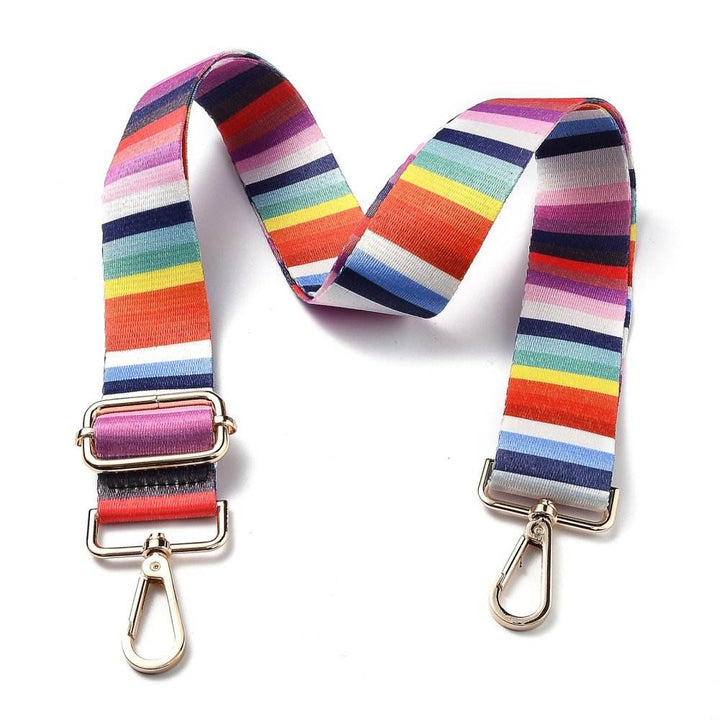 TRACOLLA COLORATA PER BORSA LARGA = 38 mm - - LacariaRicami.Store