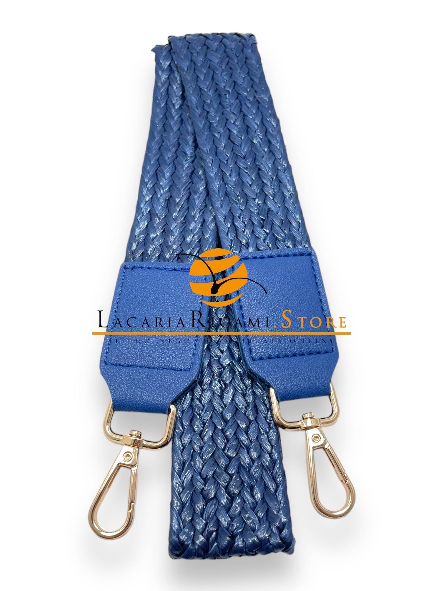 Tracolla Intrecciata In Rafia 90x4 Cm - - LacariaRicami.Store