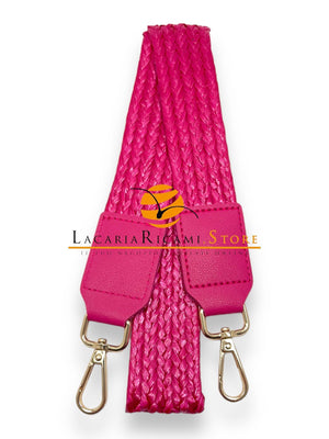 Tracolla Intrecciata In Rafia 90x4 Cm - - LacariaRicami.Store