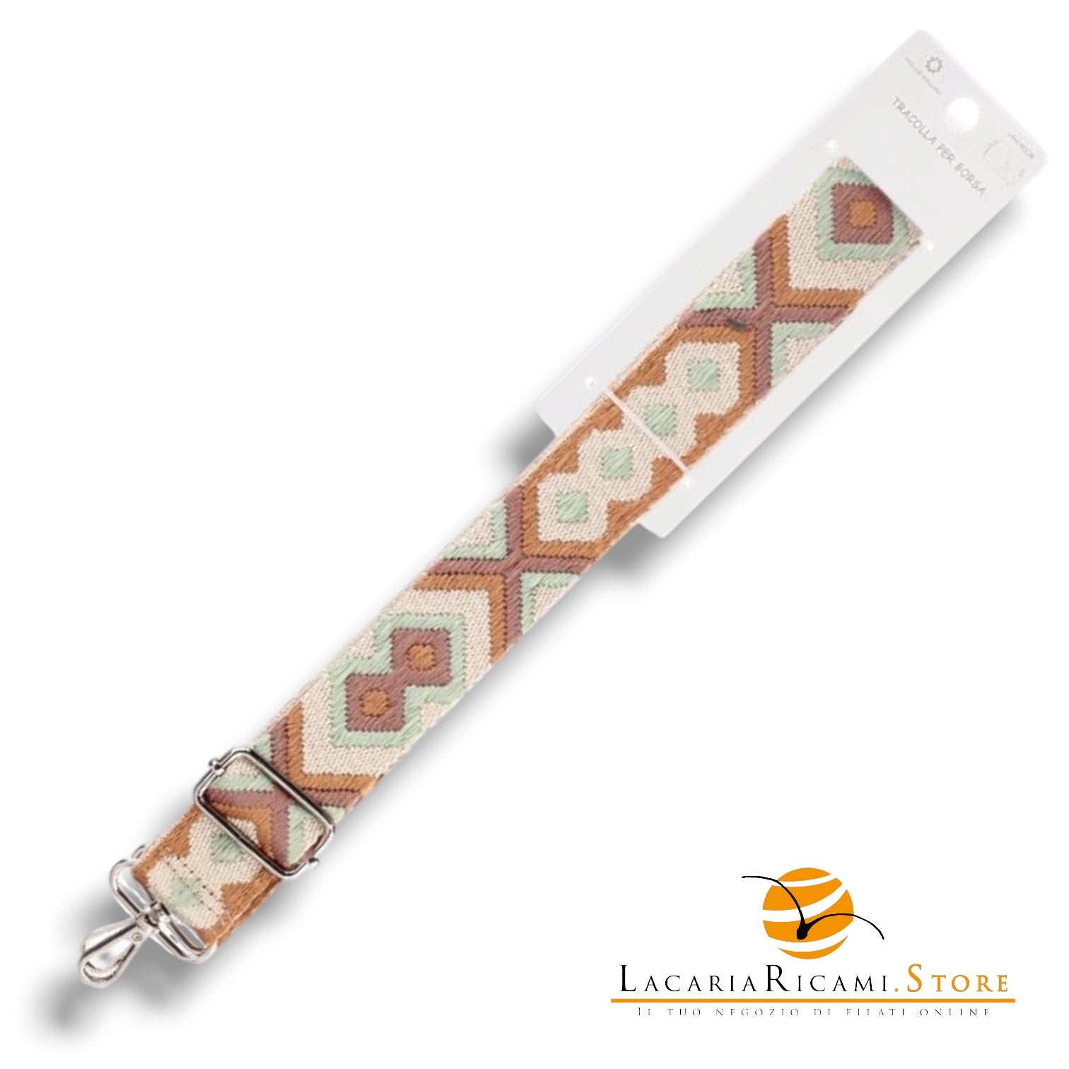TRACOLLA Colorata Per BORSA LARGA = 38 mm - Colore: - by LacariaRicami.Store