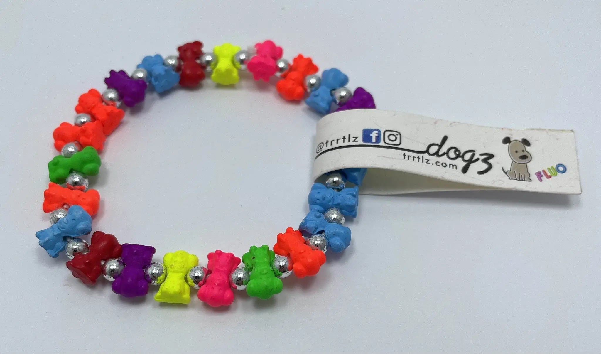 Braccialetti Trrtlz - Dogz Fluo - - LacariaRicami.Store