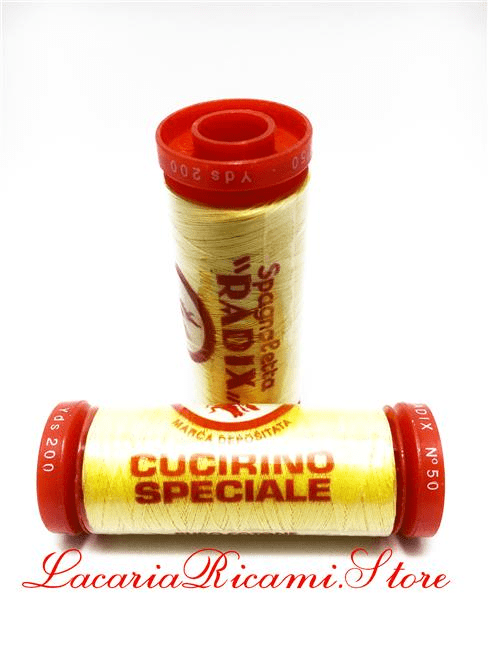 SPOLETTE "RADIX" – Cucirini Tre Stelle 176 - GIALLO