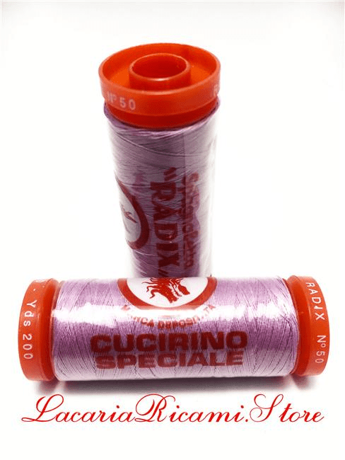 SPOLETTE "RADIX" – Cucirini Tre Stelle 557 - GLICINE