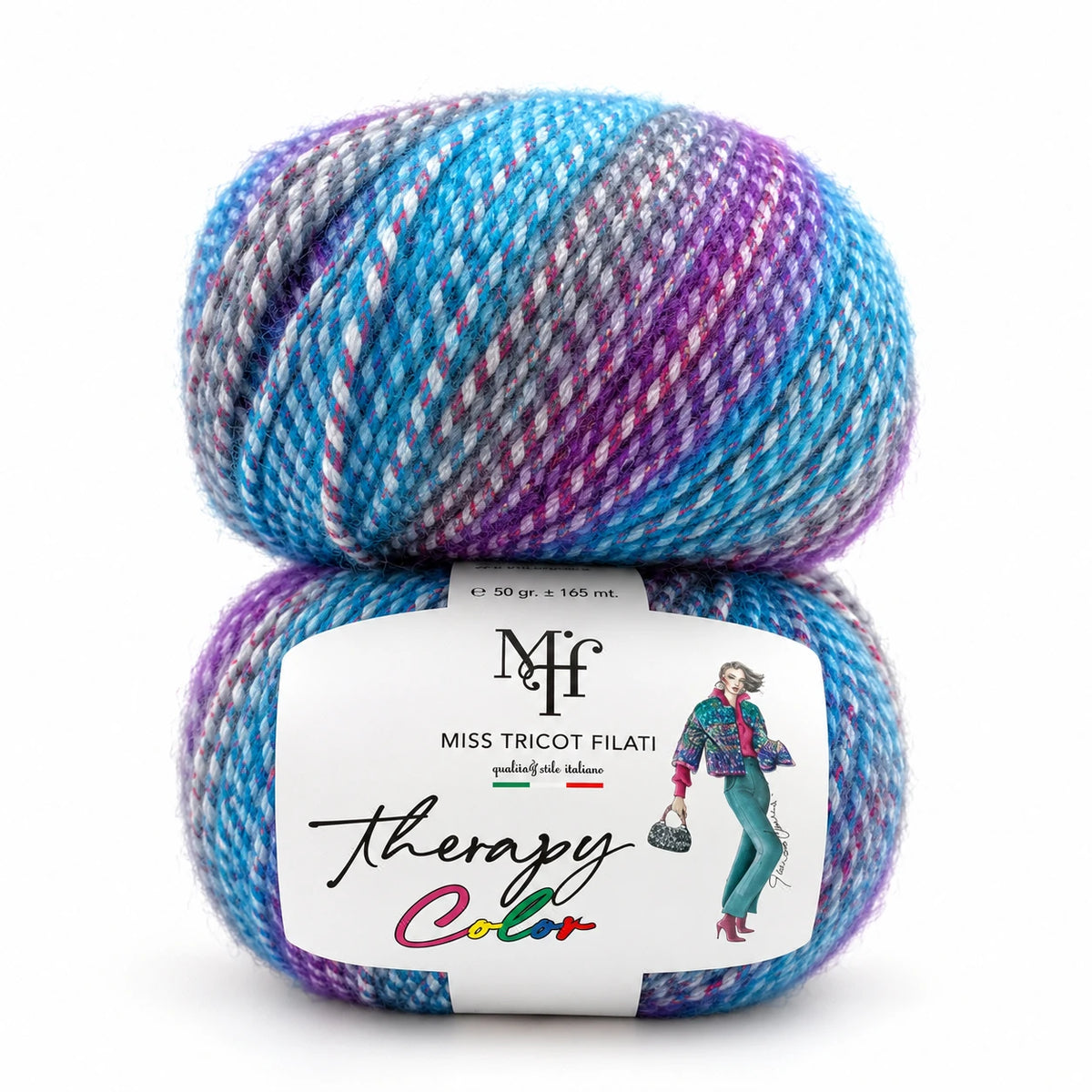 LANA Therapy Color – Miss Tricot Filati - Colore: 002 - Therapy Fruit - by LacariaRicami.Store