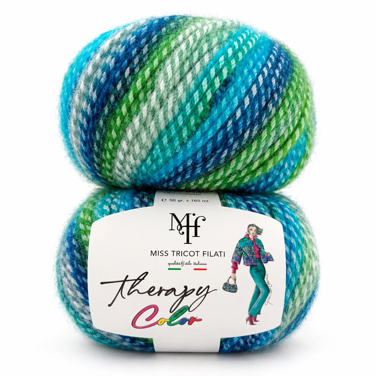 LANA Therapy Color – Miss Tricot Filati - Colore: 004 - Therapy Garden - by LacariaRicami.Store