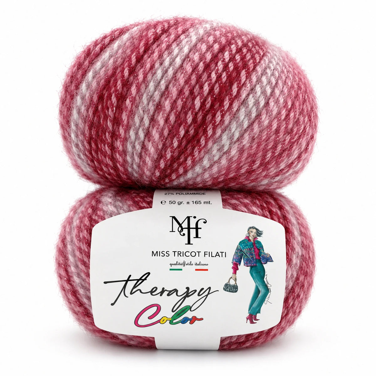 LANA Therapy Color – Miss Tricot Filati - Colore: 007 - Therapy Fire - by LacariaRicami.Store