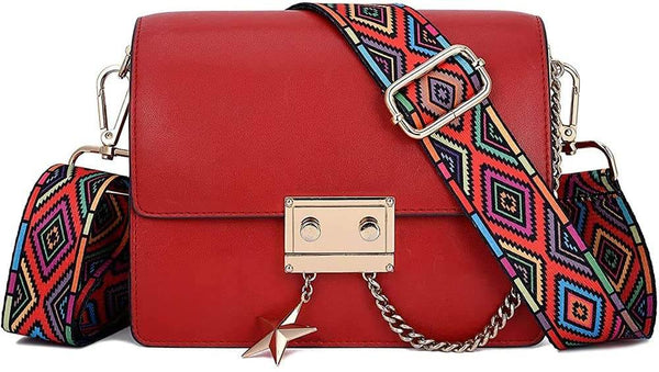 TRACOLLA COLORATA PER BORSA LARGA = 38 mm - - LacariaRicami.Store