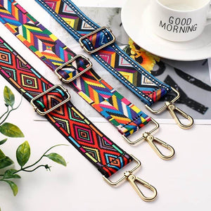 TRACOLLA COLORATA PER BORSA LARGA = 38 mm - - LacariaRicami.Store