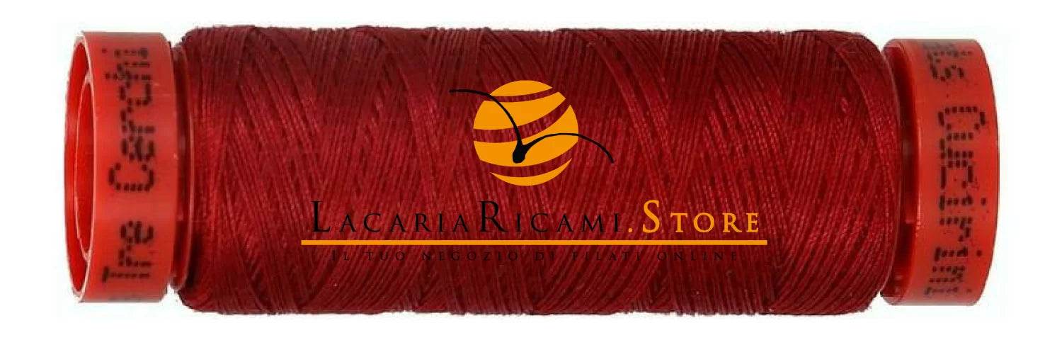 SPOLETTE Tre Cerchi Rosso - Mez Cucirini | Filato Pioniere - - LacariaRicami.Store