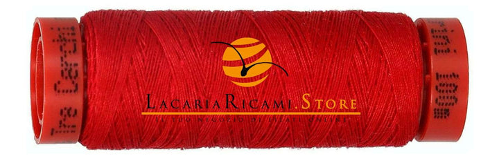 SPOLETTE Tre Cerchi Rosso - Mez Cucirini | Filato Pioniere - - LacariaRicami.Store