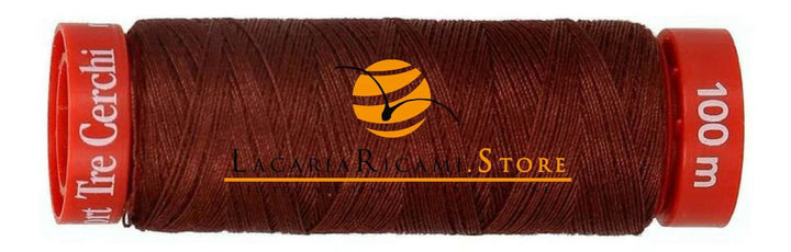 SPOLETTE Tre Cerchi Rosso - Mez Cucirini | Filato Pioniere - - LacariaRicami.Store