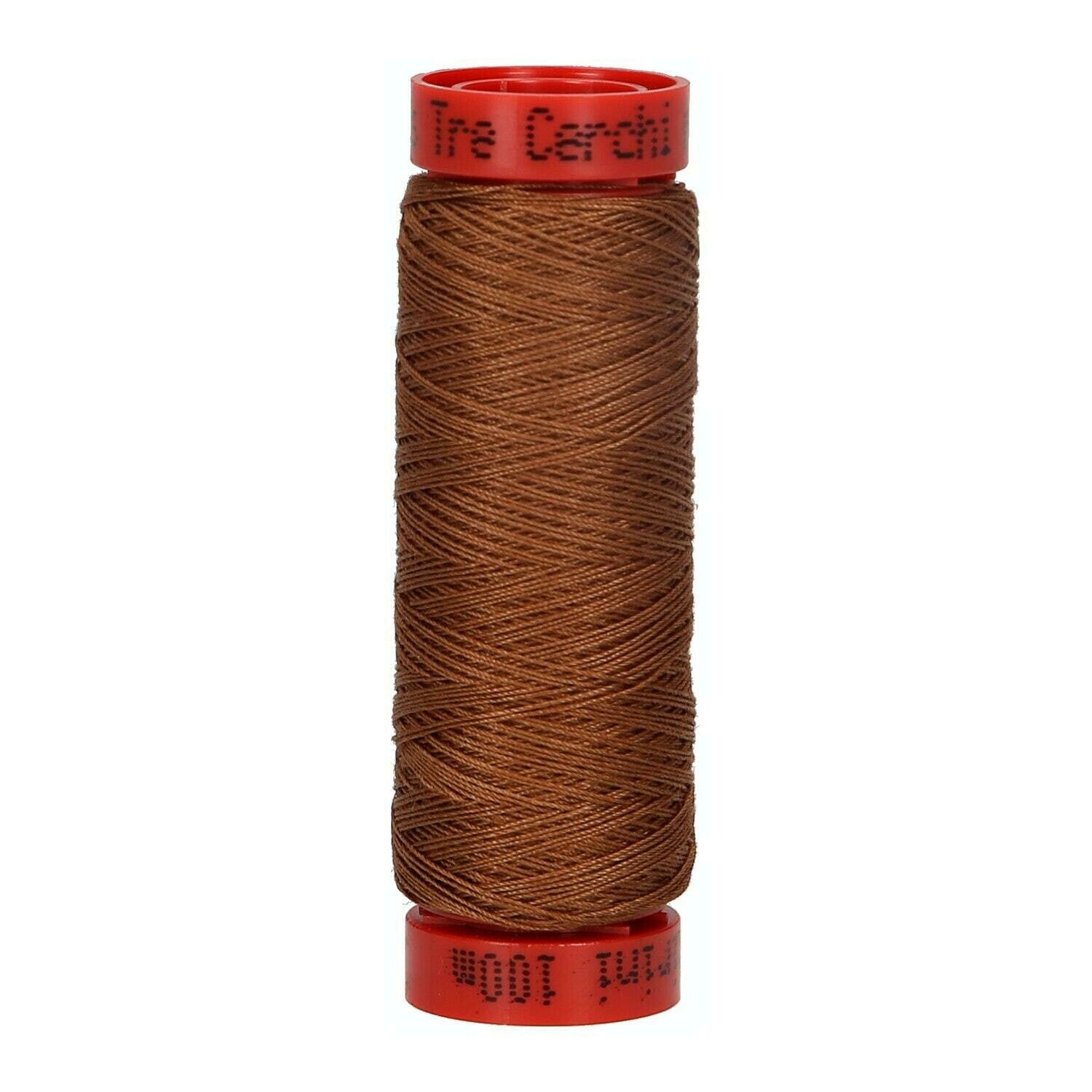 SPOLETTE Tre Cerchi Rosso (11÷275) - Mez Cucirini - Colore: 70 – MARRONE CHIARO - by LacariaRicami.Store