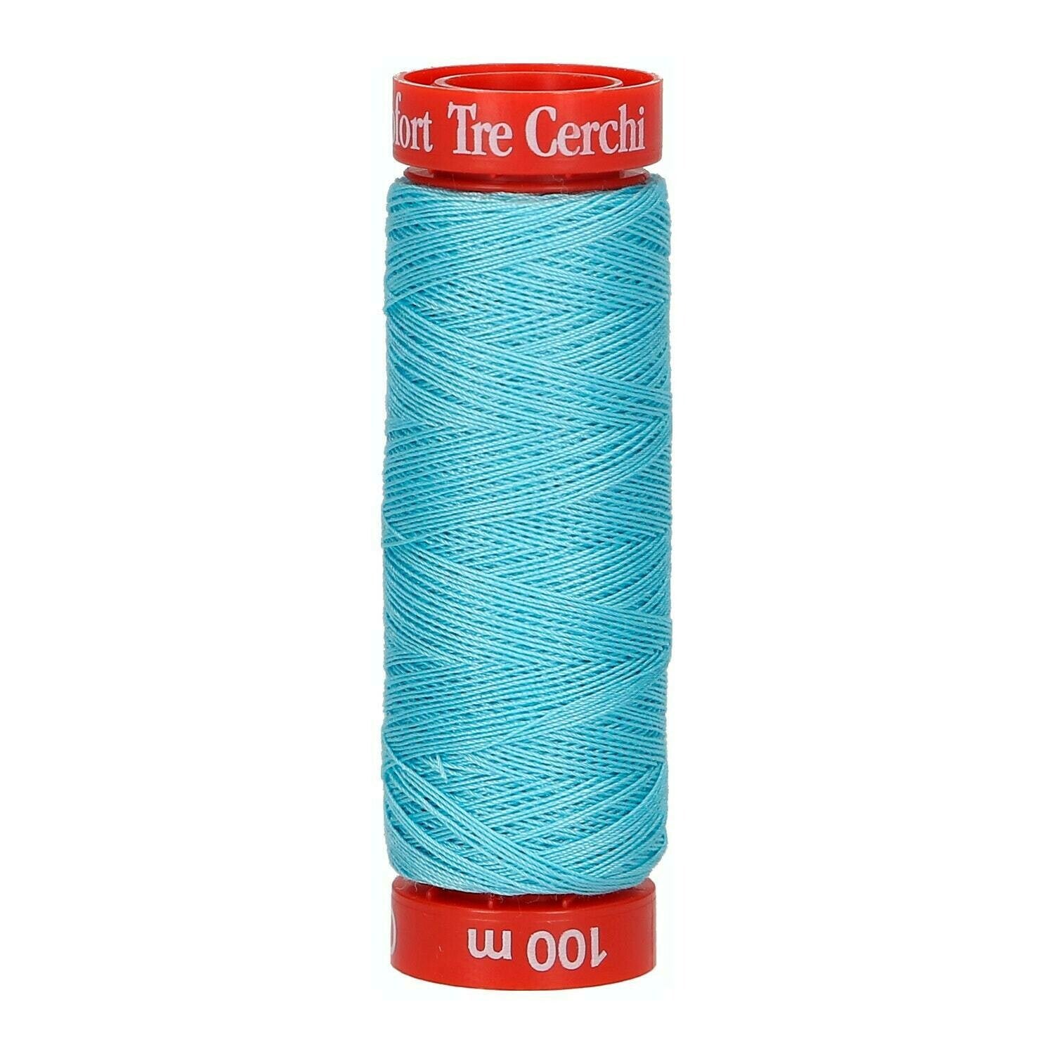 SPOLETTE Tre Cerchi Rosso (11÷275) - Mez Cucirini - Colore: 121 - VERDINO - by LacariaRicami.Store