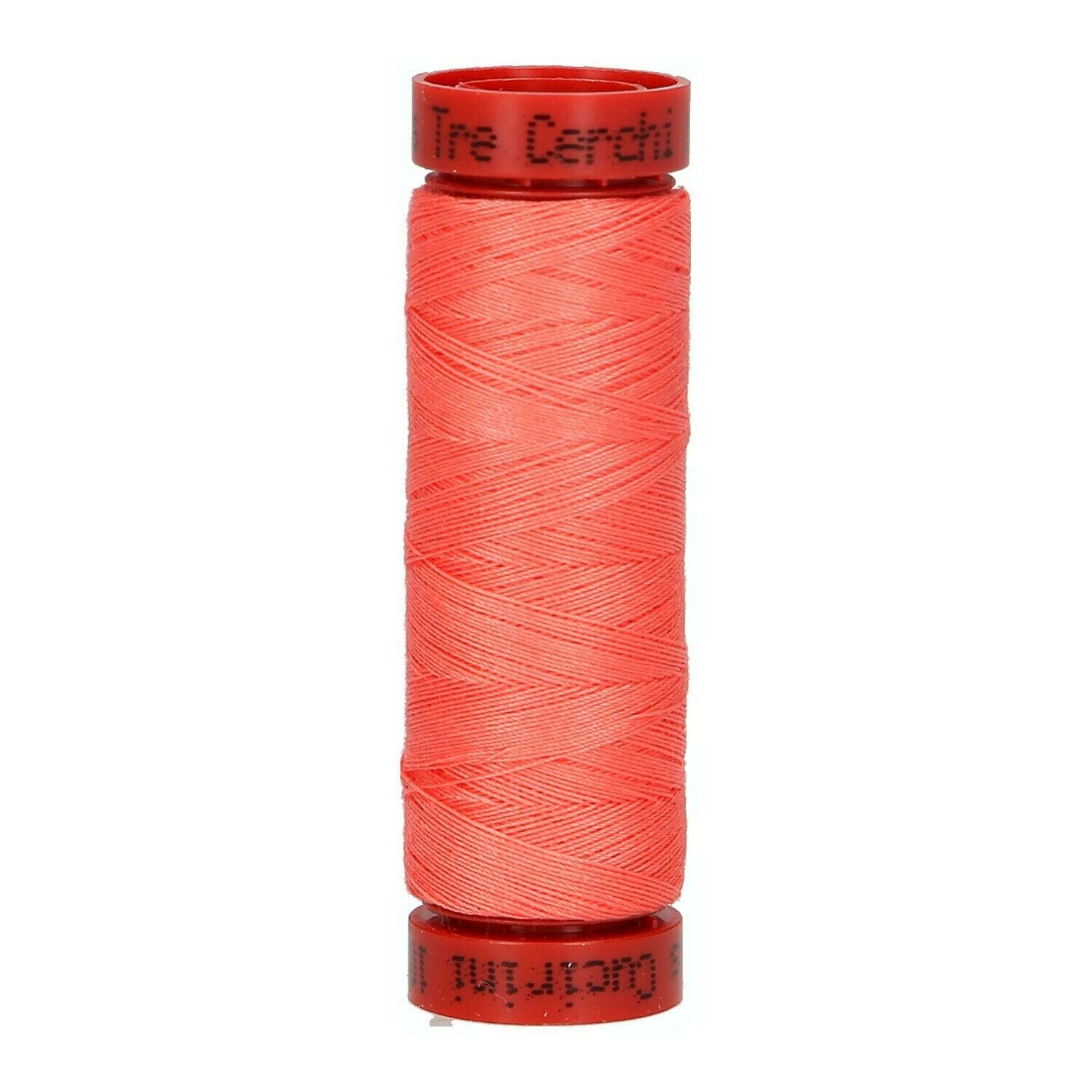 SPOLETTE Tre Cerchi Rosso (11÷275) - Mez Cucirini - Colore: 130 - PESCA - by LacariaRicami.Store