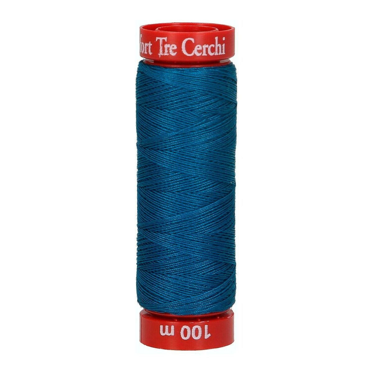 SPOLETTE Tre Cerchi Rosso (11÷275) - Mez Cucirini - Colore: 177 - PETROLIO - by LacariaRicami.Store