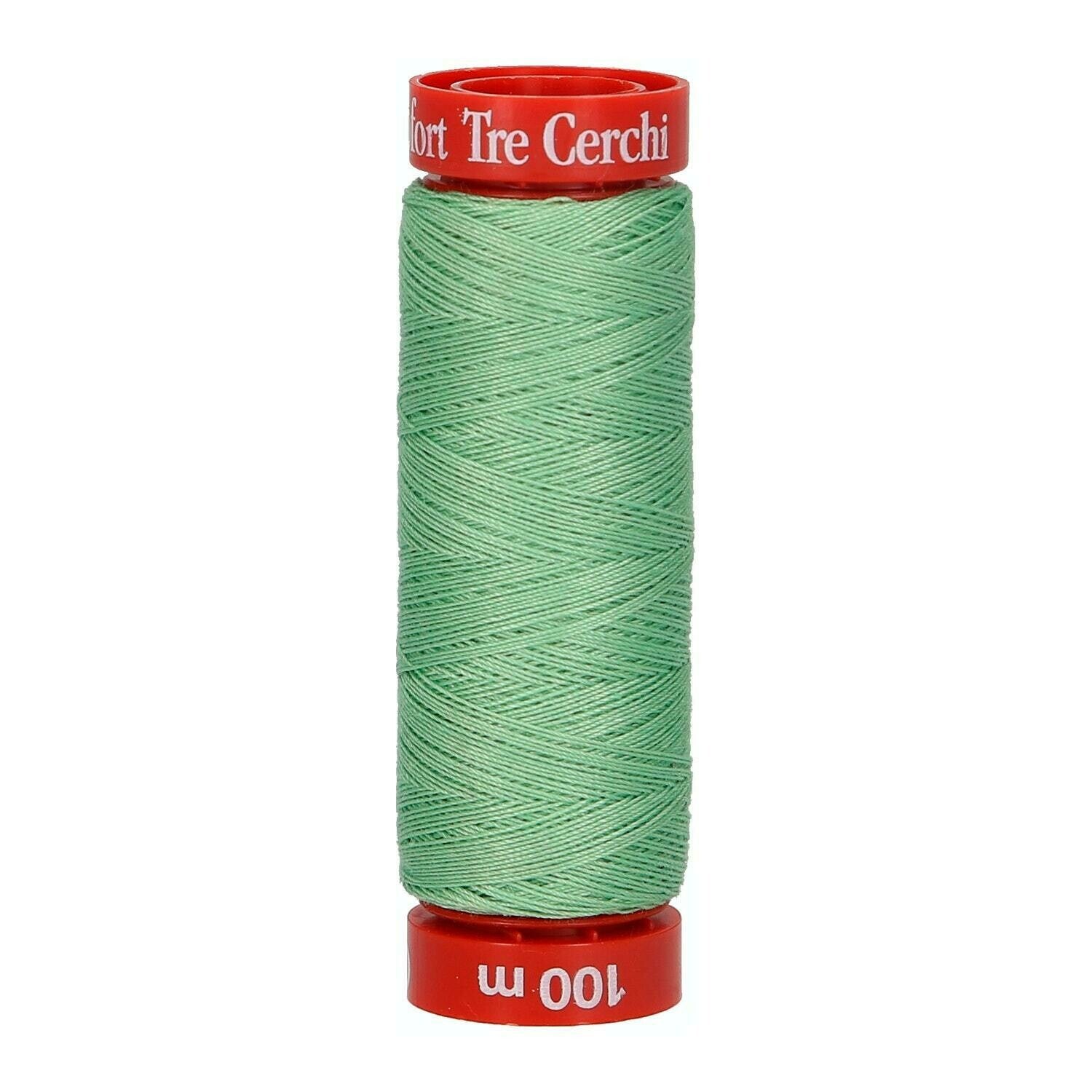 SPOLETTE Tre Cerchi Rosso (11÷275) - Mez Cucirini - Colore: 201 - VERDINO - by LacariaRicami.Store