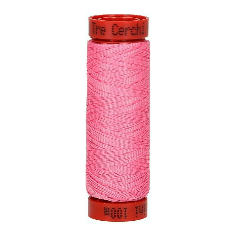 SPOLETTE Tre Cerchi Rosso (11÷275) - Mez Cucirini - Colore: 202 - CICLAMINO - by LacariaRicami.Store