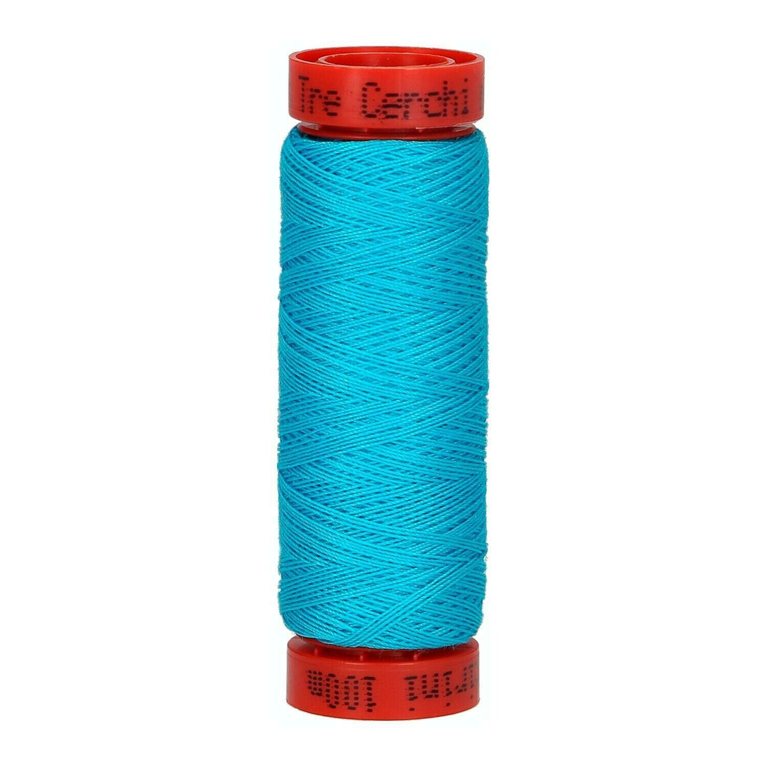 SPOLETTE Tre Cerchi Rosso (11÷275) - Mez Cucirini - Colore: 224 - TURCHESE - by LacariaRicami.Store