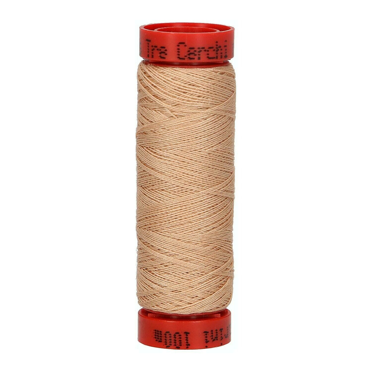 SPOLETTE Tre Cerchi Rosso (11÷275) - Mez Cucirini - Colore: 227 - BEIGE - by LacariaRicami.Store