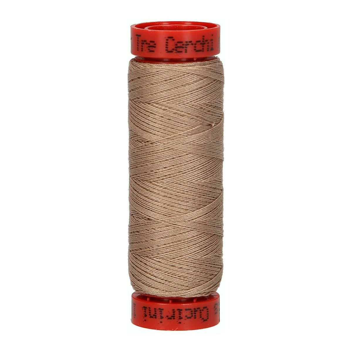 SPOLETTE Tre Cerchi Rosso (11÷275) - Mez Cucirini - Colore: 234 - NOCCIOLA - by LacariaRicami.Store