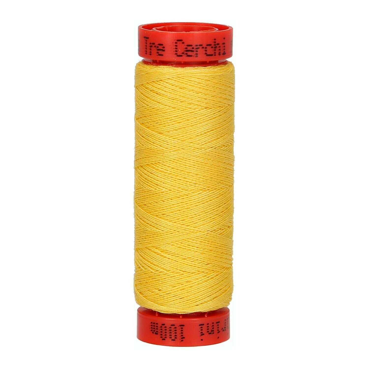 SPOLETTE Tre Cerchi Rosso (11÷275) - Mez Cucirini - Colore: 273 - GIALLO - by LacariaRicami.Store