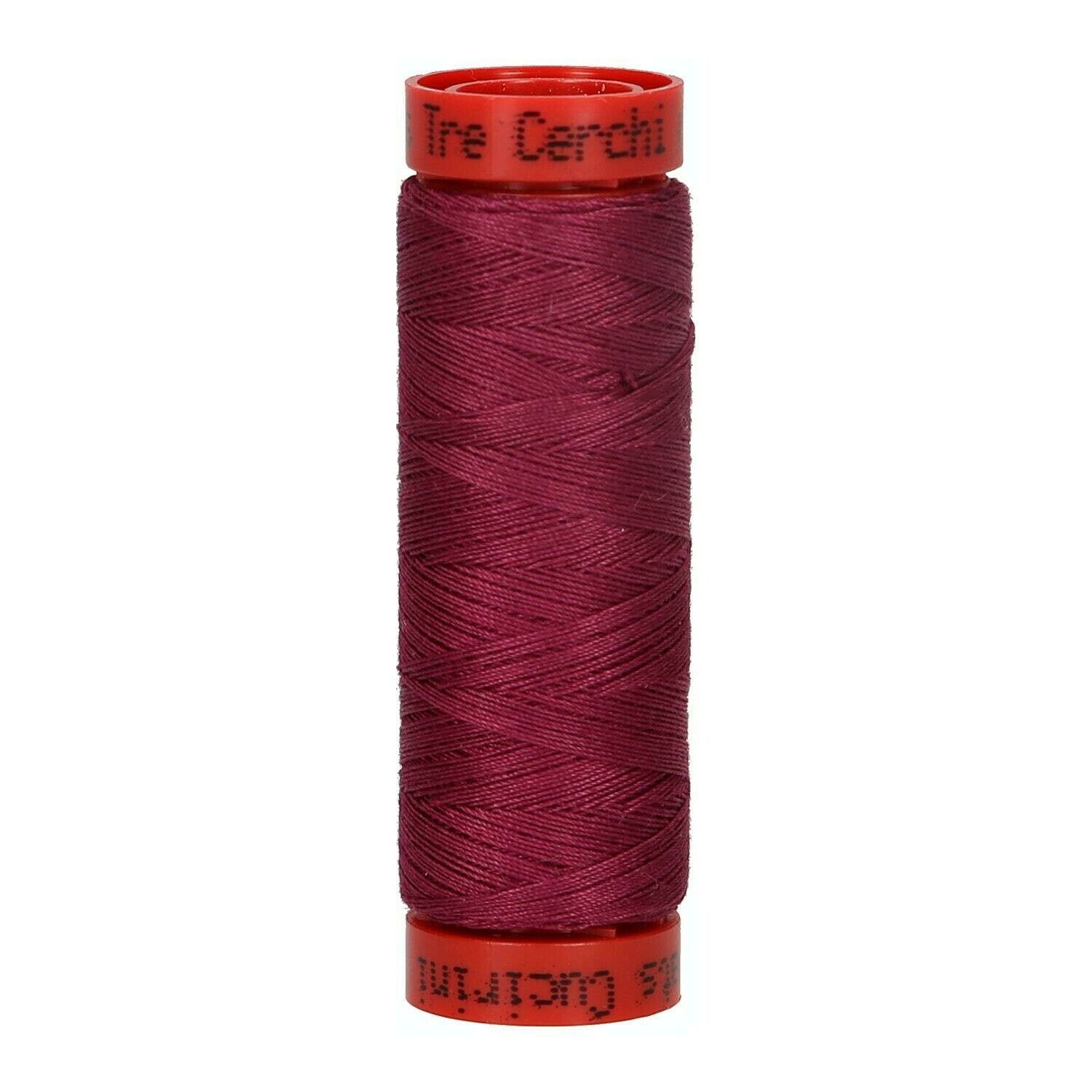 SPOLETTE Tre Cerchi Rosso (460÷716) - Mez Cucirini - Colore: 499 – PORPORA SCURO - by LacariaRicami.Store