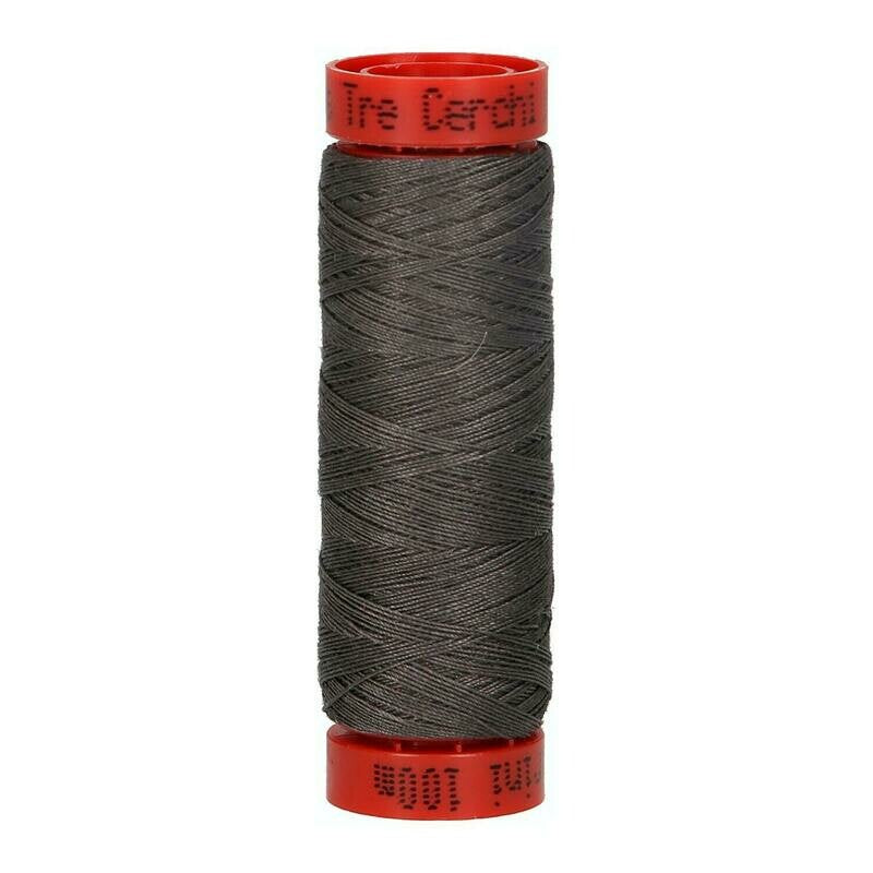 SPOLETTE Tre Cerchi Rosso (460÷716) - Mez Cucirini - Colore: 519 – GRIGIO SCURO - by LacariaRicami.Store