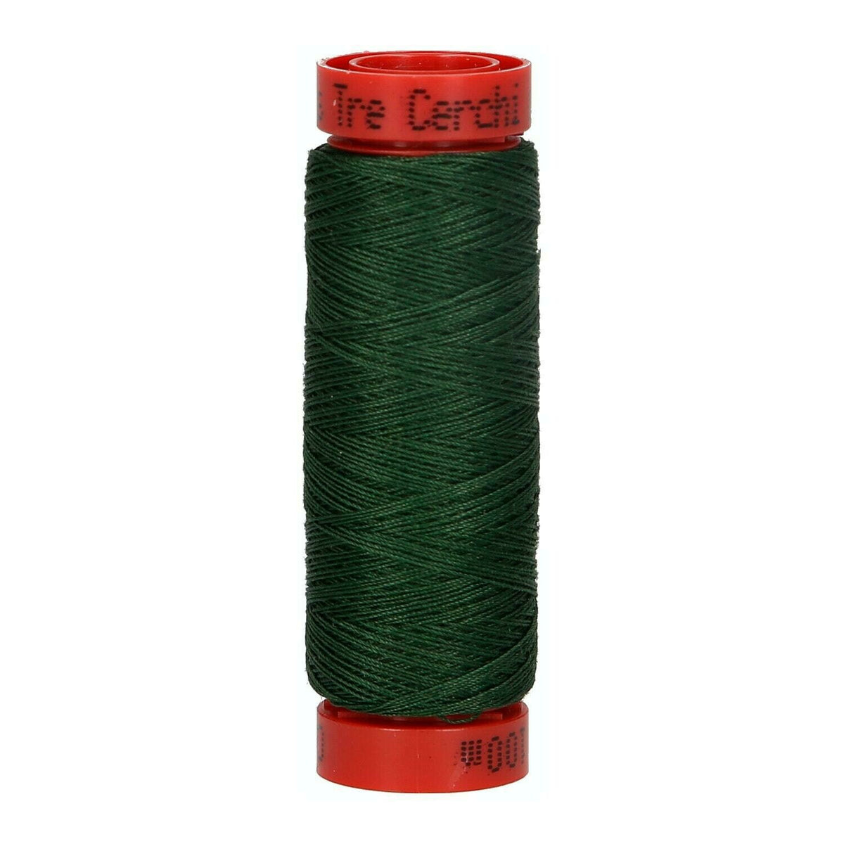 SPOLETTE Tre Cerchi Rosso (460÷716) - Mez Cucirini - Colore: 523 – VERDE SCURO - by LacariaRicami.Store